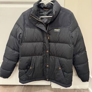 L.L. Bean Women’s Black Downtek Puffer Jacket